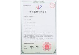 具有氣體式出氣管的煤氣表機芯體專利證書